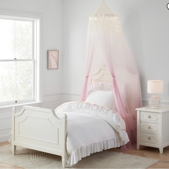 Pottery Barn Other Pottery Barn Kids Light Up Ombre Canopy Pink